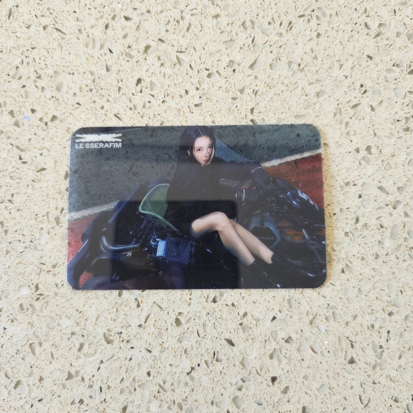 LE SSERAFIM - FEARLESS MUSIC KOREA POB TRANSPARENT PHOTOCARDS
