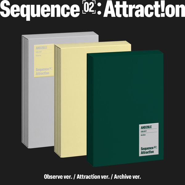 PRE-ORDER - AND2BLE - SEQUENCE 02: ATTRACTION