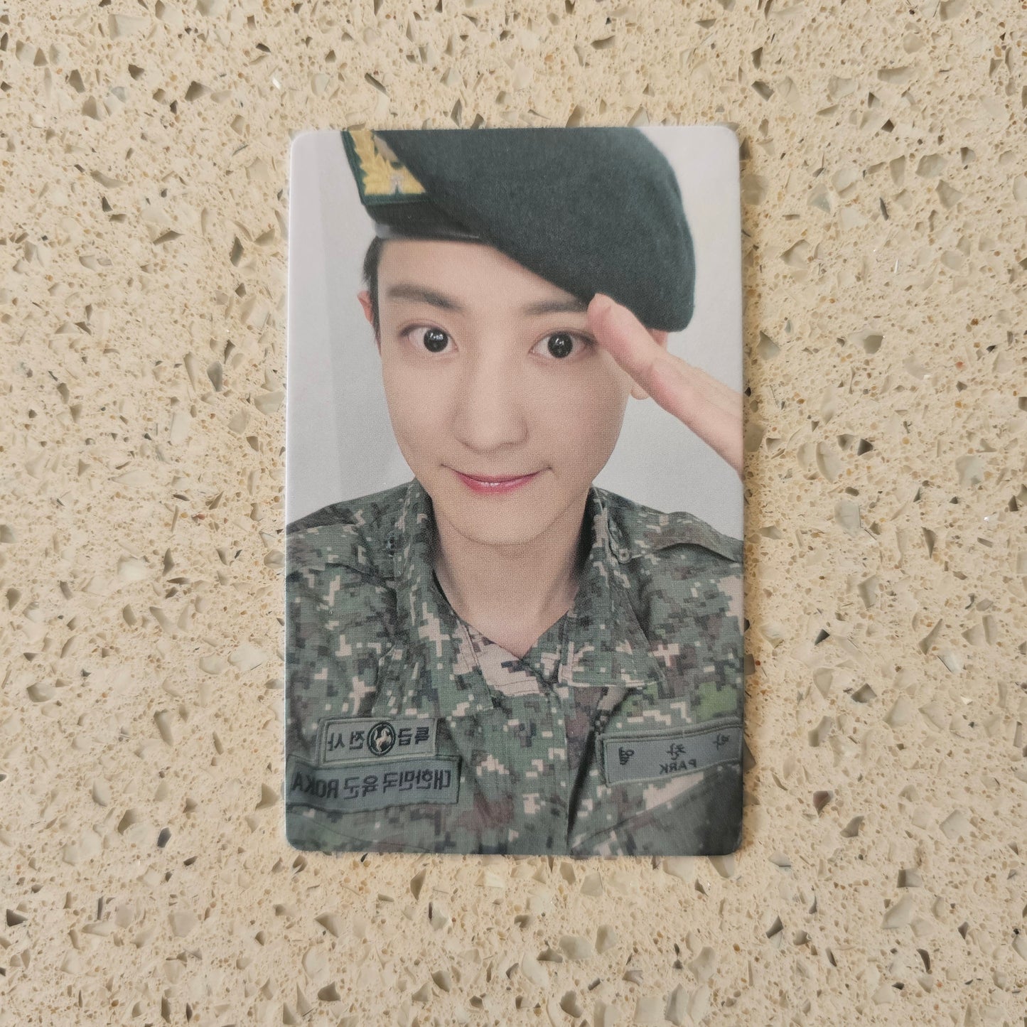 EXO CHANYEOL - MILITARY A SONG OF MEISSA PHOTOCARDS