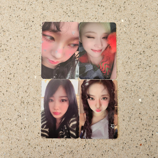 AESPA - ARMAGEDDON MUSIC KOREA POB PHOTOCARDS