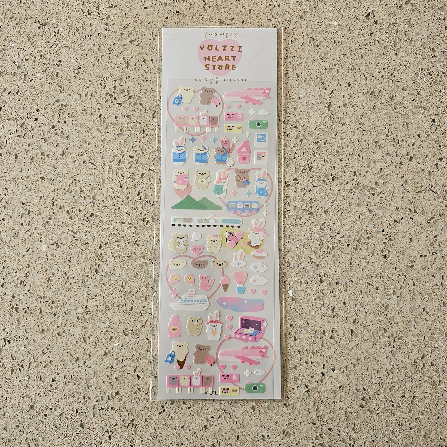 VOLZZI HEART STORE KOREAN DECO STICKERS