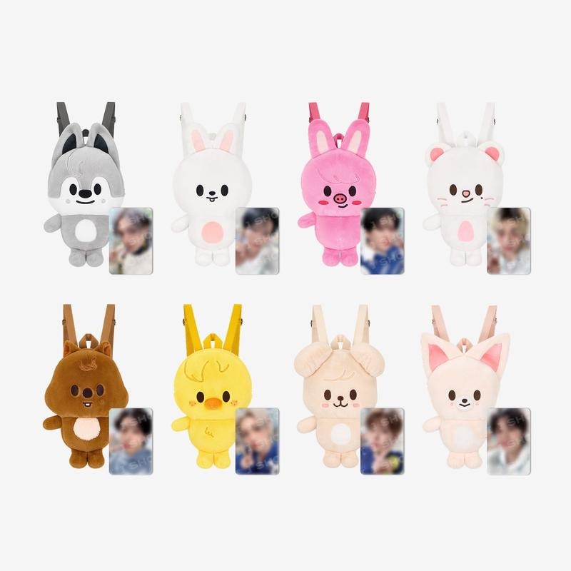 PRE-ORDER - STRAY KIDS - STAY IN OUR LITTLE HOUSE MD (SKZOO PLUSH BACKPACK)