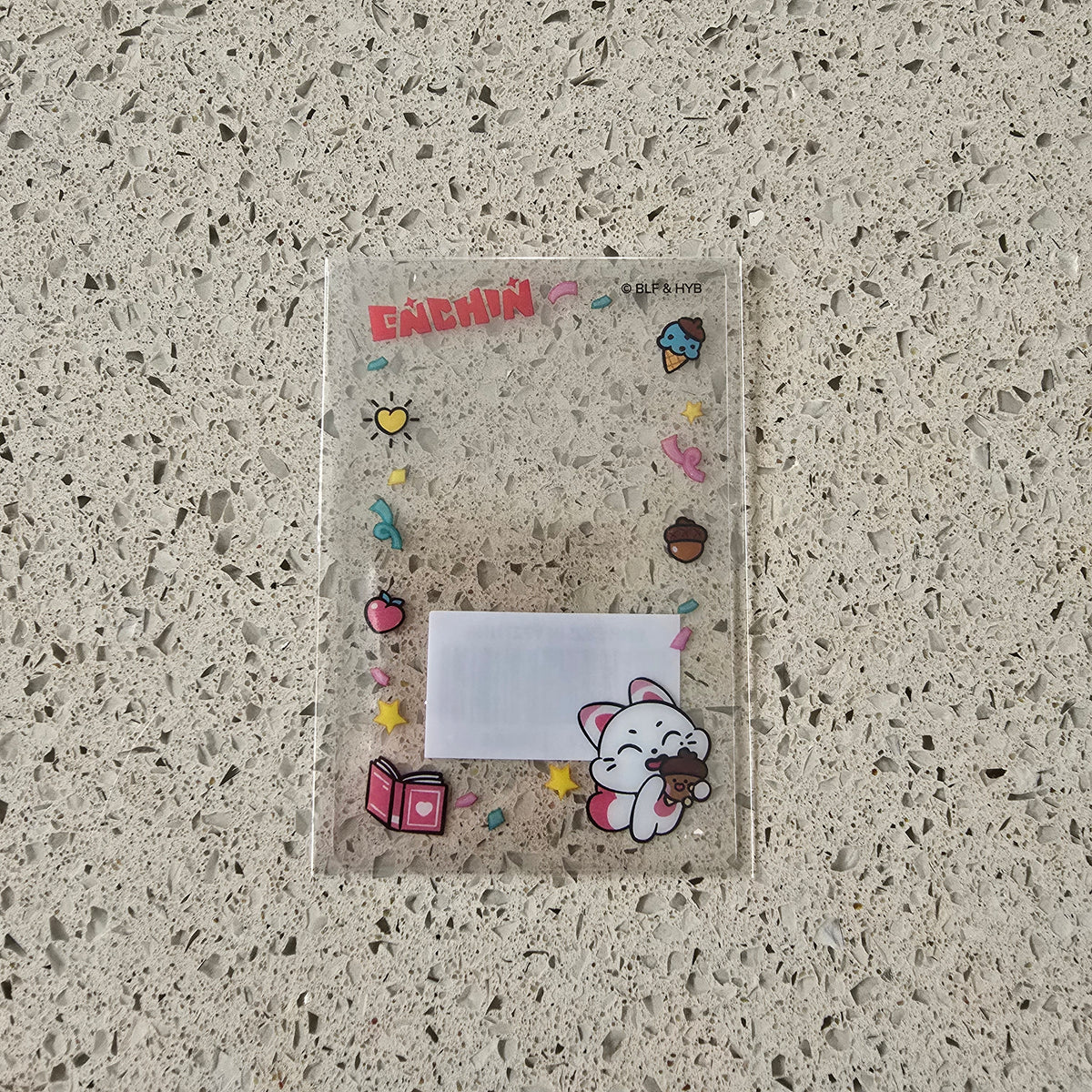 ENHYPEN - INSIDE YOUR POCKET, ENCHIN CHARACTER REWARD TRANSPARENT PHOTOCARDS