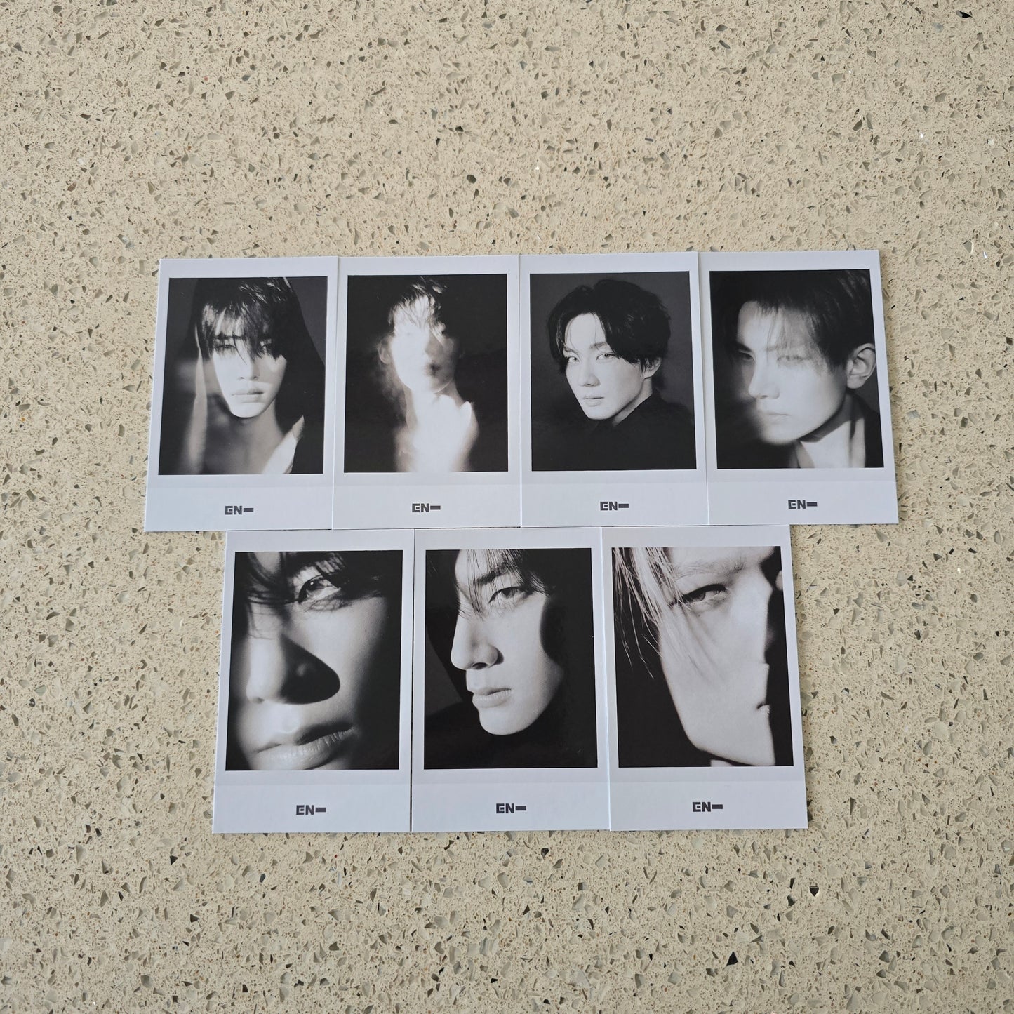 ENHYPEN - THE SIN : VANISH MUSIC KOREA HOLOGRAPHIC MUSIC KOREA POB PHOTOCARDS
