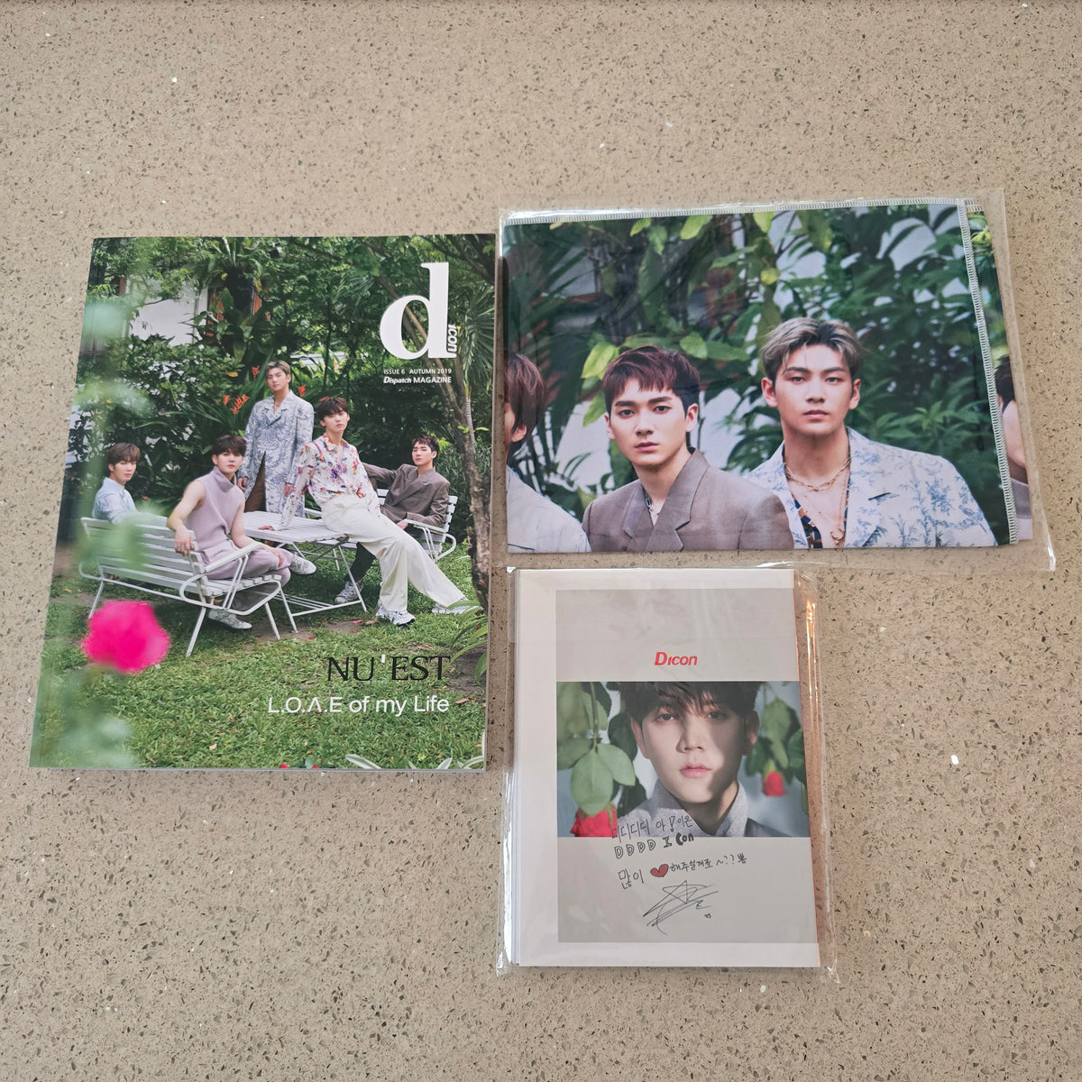 [OPENED] NU'EST - DICON PHOTOBOOK (REN VER.)