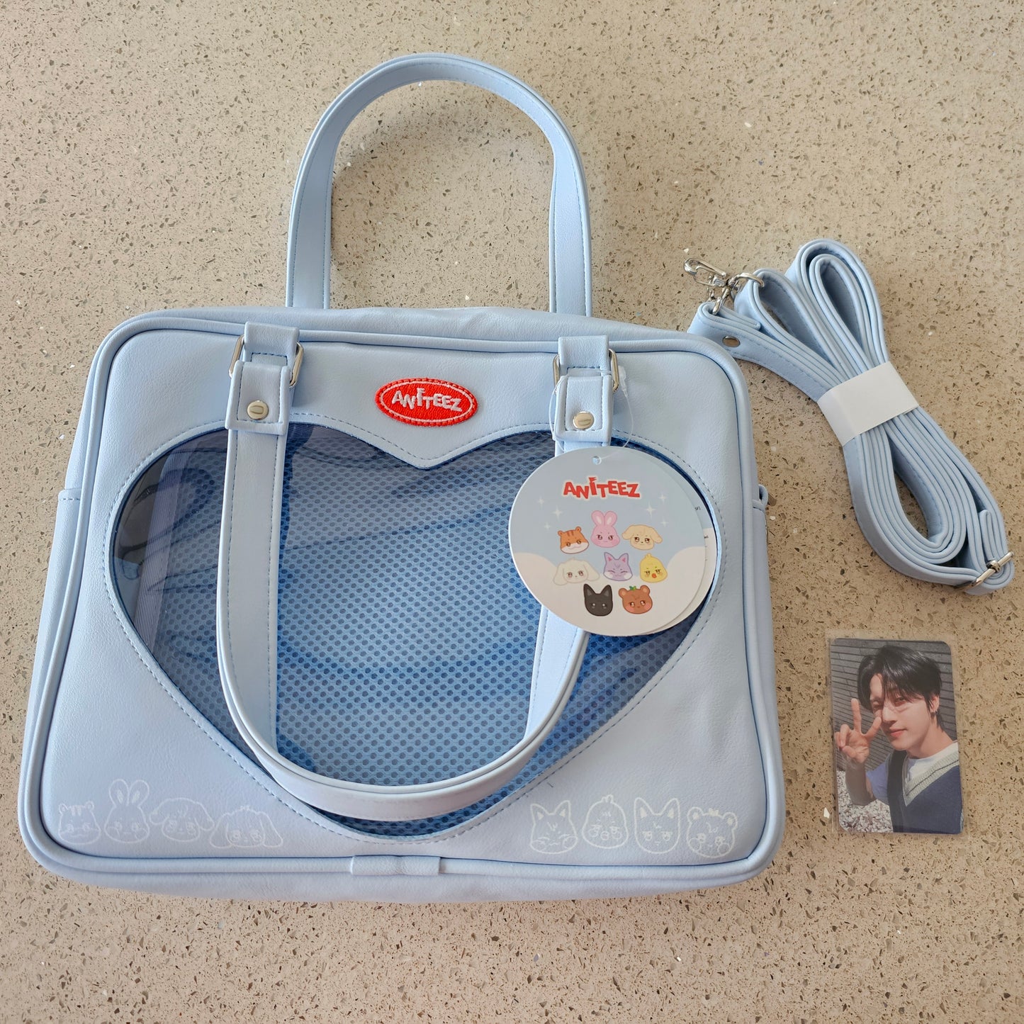 ANITEEZ IN ICE CITY ITA BAG (WOOYOUNG PHOTOCARD)