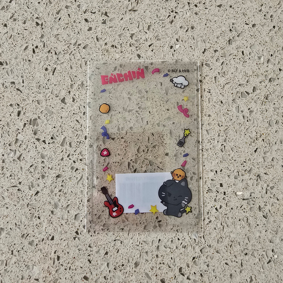 ENHYPEN - INSIDE YOUR POCKET, ENCHIN CHARACTER REWARD TRANSPARENT PHOTOCARDS