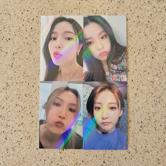 MAMAMOO - WAW MAKESTAR POB HOLOGRAPHIC PHOTOCARDS