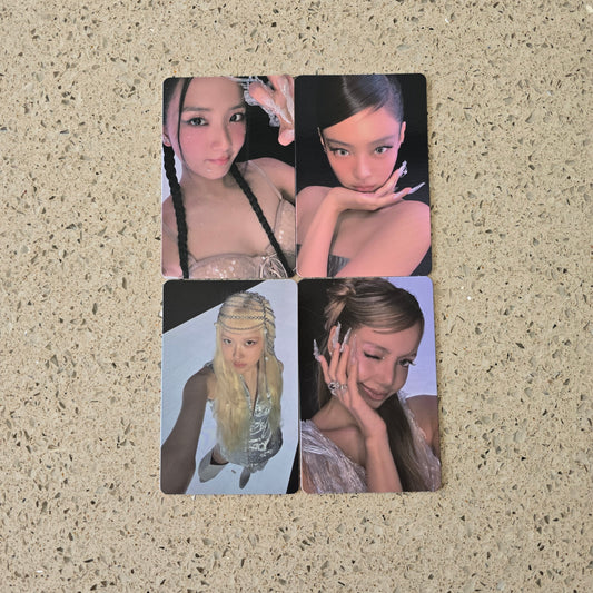 BLACKPINK - DEADLINE SILVER SET PHOTOCARDS