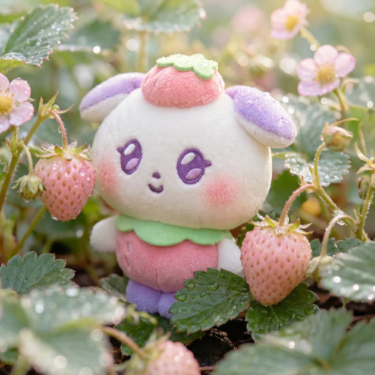 PRE-ORDER - ATEEZ - MIGHTEEZ BERRY BREEZY FAIRY FRUIT PLUSH KEYRING