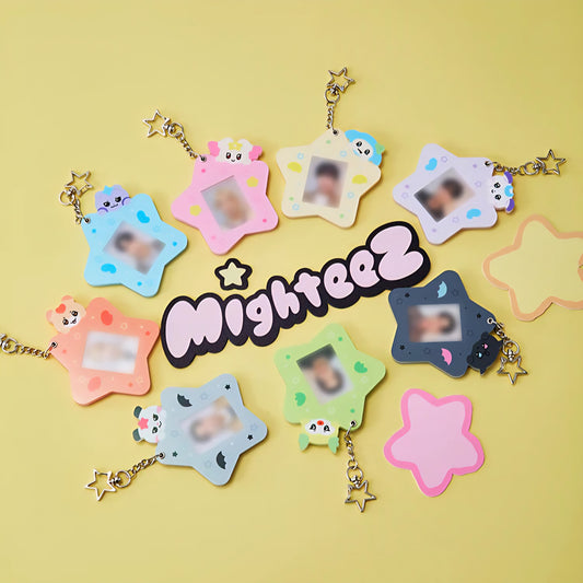 PRE-ORDER - ATEEZ - MIGHTEEZ WONDER ROOM POP UP MD (ID PHOTO CARD HOLDER KEYRING)