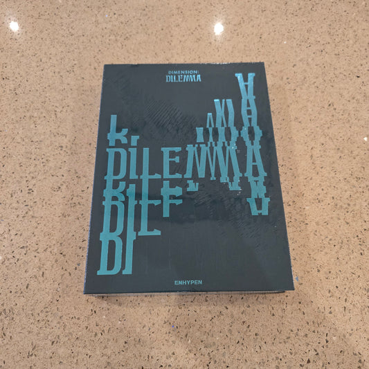 [DAMAGED] ENHYPEN - DIMENSION: DILEMMA (CHARYBDIS VER. BLUE)