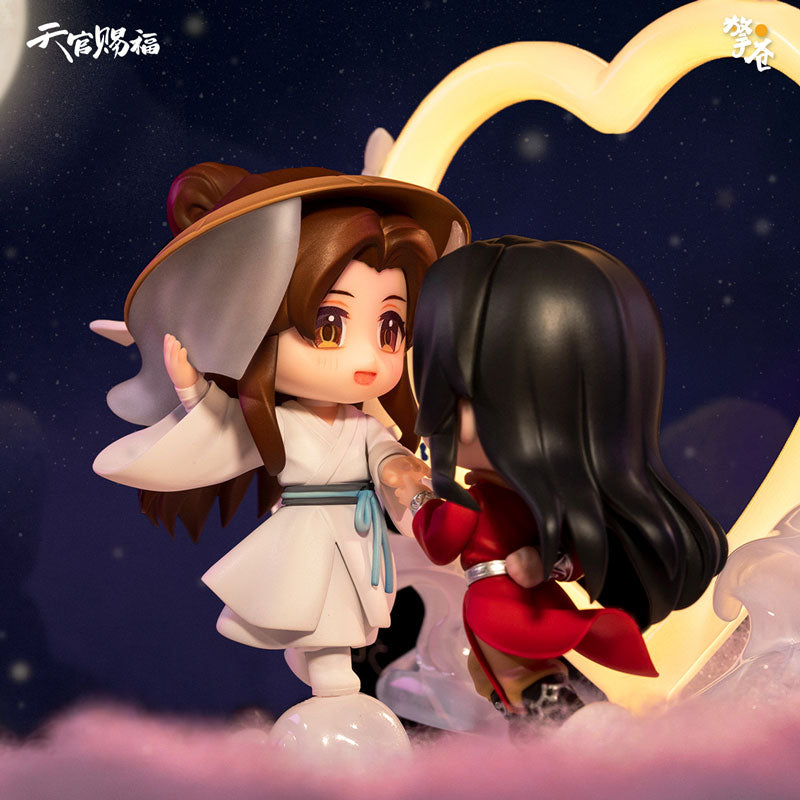 HEAVEN OFFICIAL'S BLESSING - XIE LIAN & HUA CHENG GAZING AT THE MOON FIGURE